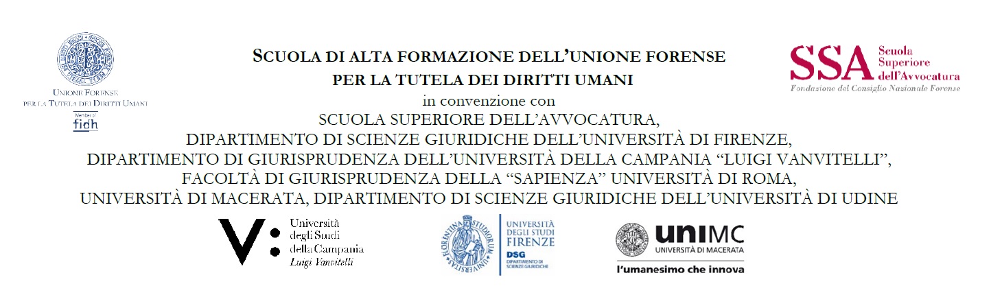 Corso per Avvocato dei diritti umani e della protezione internazionale