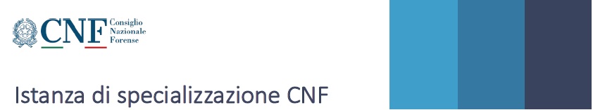 CNF - Gestionale Specializzazioni